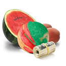 Cash Money Bath Bombs (Watermelon & Apricot) - Jumbo Size Bath Bomb, 7.5oz - Money Soap Bathbombs - $2-$2500 Inside - Rare $2 Bill - Smell Good Bath Bombs with Money Inside - Mystery Surprise Gift JEWELRY CANDLES JC A HIDDEN JEWEL INSIDE EVERY CANDLE