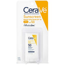 CeraVe Sunscreen Stick SPF 50 | 0.47 Ounce | Mineral Sunscreen for Kids & Adults | Packaging May Vary CeraVe