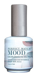 LeChat Perfect Match Mood Gel Polish, Deep Sea, 0.500 Ounce (MPMG25) LeChat