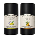 Each & Every 2-Pack, Natural Aluminum-Free Deodorant for Sensitive Skin Made with Essential Oils, Plant-Based Packaging, 2.5 Oz.(Lavender & Lemon, Citrus & Vetiver) Each & Every