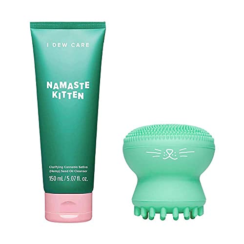 I DEW CARE Namaste Kitten and Pawfect Face Scrubber Bundle I DEW CARE