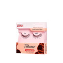 KISS True Volume Multi-Layered False Eyelashes with Tapered End Technology, 100% Natural Hair, Cruelty Free, Reusable, Contact Lens Friendly, “Chic”, 1 Pair KISS