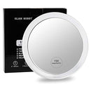 Glam Hobby15X Magnifying Mirror – Use for Makeup Application - Tweezing – and Blackhead/Blemish Removal – 6.3 Inch Round Mirror with Three Suction Cups for Easy Mounting Glam Hobby