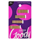 Goody Small Bobby Pins, Metallic Blonde, 26-Count (1941834) GOODY