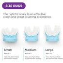 Willo Fully Automatic Kids U-Shaped Electric Toothbrush - 2 Brushing Timers, Deep-Cleans, Technique Free - Berry, Fluoride-Free and Dye-Free (Medium - Kids Ages 8-11 Years) Infinity Warehouse