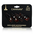 Caravan 1 1/4 Inch French Barrette Snap Pair Model No. 910/4 CARAVAN