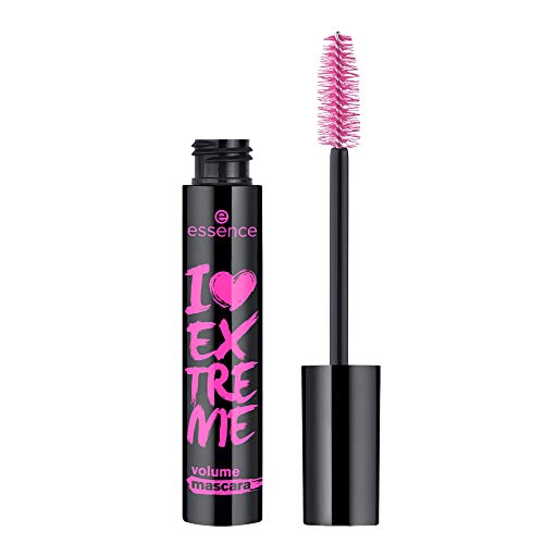 essence | I Love Extreme Volume Mascara | Paraben Free | Cruelty Free | Black (Pack of 1, Volume) essence cosmetics