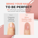modelones Nail Strengthener and Growth Nail Hardener Extra Strong and Growth Nude Nail Polish Nail Repair for Damaged Nails Strengthening Polish Ridge Filler for Nails 15ml Infinity Warehouse