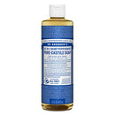 Dr. Bronner’s - Pure-Castile Liquid Soap (Peppermint, 16 ounce) - Made with Organic Oils, 18-in-1 Uses: Face, Body, Hair, Laundry, Pets and Dishes, Concentrated, Vegan, Non-GMO Dr. Bronner's