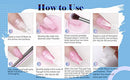 Cuccio Powder Polish Dip System Steps 2 & 4 Nail Base & Top Gel + Step 3 Layering Gel Duo Set – 0.5 oz Each – Professional Nail Dipping System for Long-Lasting, High-Gloss Finish Infinity Warehouse