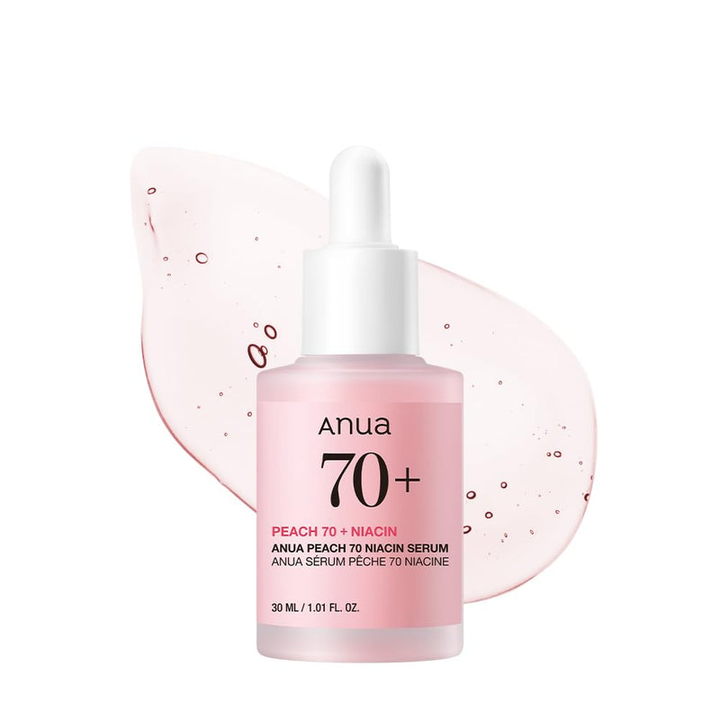 Anua Peach 70 Niacinamide Serum 30ml / brightening hydrating face serum/daily clean beauty (1.01 fl. oz.) Infinity Warehouse