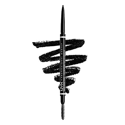 NYX PROFESSIONAL MAKEUP Micro Brow Pencil, Eyebrow Pencil - Black NYX PROFESSIONAL MAKEUP