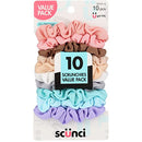 Scunci Value Pack No Damage Scrunchies - 10 Pcs. Scunci