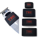 TRU BARBER clipper bands 4 PCS, clipper sleeve for barbers, clipper sleeve for barber tools, non slip, heat resistant (Black) TRU BARBER