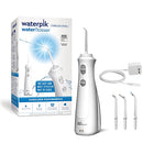 Waterpik Cordless Pearl Rechargeable Portable Water Flosser for Teeth, Gums, Braces Care and Travel with 4 Flossing Tips, ADA Accepted, WF-13 White Waterpik