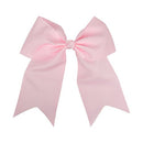 Light Pink Jumbo Bow Clip with Tails Motique Accessories