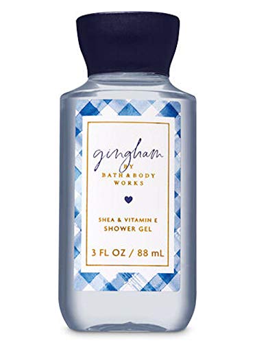 Bath and Body Works Body Care - Travel Size Shower Gel - 3 fl oz - Many Scents! (Gingham) White Barn Candle Company Bath and Body Works