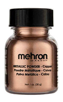 Mehron Metallic Powder Copper 1.0 oz Mehron