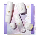 Tatcha The Starter Ritual Set - Nourishing for Combo to Dry Skin: Includes Pure One Step Camelia Cleansing Oil, The Rice Polish: Classic, The Essence, The Silk Cream & The Silk Peony TATCHA