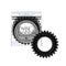 invisibobble Power Traceless Spiral Hair Ties - Pack of 3 True Black - Strong Elastic Grip Coil Hair Accessories for Active Women - No Kink, Non Soaking - Gentle for Girls Teens and Thick Hair invisibobble
