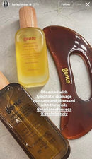 Gente Beauty Lymphatic Drainage Oil, Unscented, Body Sculpting Formula, 50ml/100ml, Brazilian Oils Blend with Pataua, Coffea Arabica, Mulateiro Extract, Skin Moisturizer Infinity Warehouse