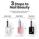 Beetles Jelly Nail Polish Set,6 Colors Pink Nude Jelly Quick Dry Nail Polish Fingernail Fast Drying & Long Lasting Nail Strengthener Polish Gifts for Women Infinity Warehouse