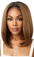 Outre Perfect Hairline Fully Hand Tied 13 X 4 Lace Wig HD Transparent lace NO Plucking Required DANNITA (DRFFRDVV) Outre