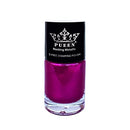 PUEEN Rocking Metallic Nail Polish for Nail Stamping Big 5-Free Formula Nail Color Lacquer (604 Twilight Magenta)-BH000578 PUEEN