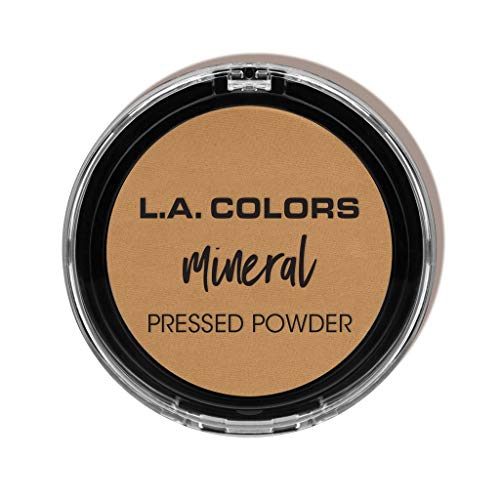 L.A. COLORS Mineral Pressed Powder, Sand, 1 Ounce, 0081555793791 L.A. COLORS Store