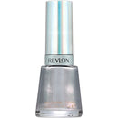 Revlon Nail Enamel, Chip Resistant Nail Polish, Glossy Shine Finish, in Black/Grey, 135 Molten Magic, 0.5 oz REVLON