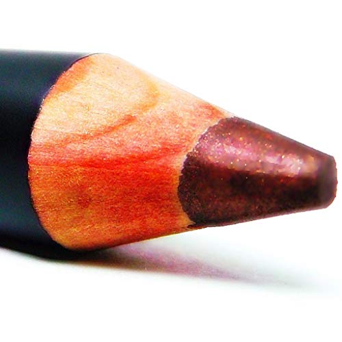 Pure Ziva Shimmering Metallic Baroque Golden Gold Brown Red Copper Smudge Jumbo Chunky Eyeliner Eyeshadow Crayon Pencil, No Animal Testing & Cruelty Free Pure Ziva