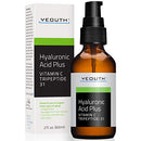 YEOUTH Hyaluronic Acid with Vitamin C Serum for Face, Powerful Serum with Vitamin C & Tripeptide 31. Hydrate, Brighten, Tighten & Boost Collagen. (2 oz) Yeouth