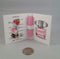 5 Versace Bright Crystal EDT Spray Sample Women Vial 1 Ml/0.03 oz each Versace