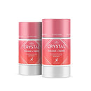 Crystal Magnesium Solid Stick Natural Deodorant, Non-Irritating Aluminum Free Deodorant for Men or Women, Safely and Effectively Fights Odor, Baking Soda Free, Coconut + Vanilla, 2.5 oz (Pack of 2) CRYSTAL Deodorant