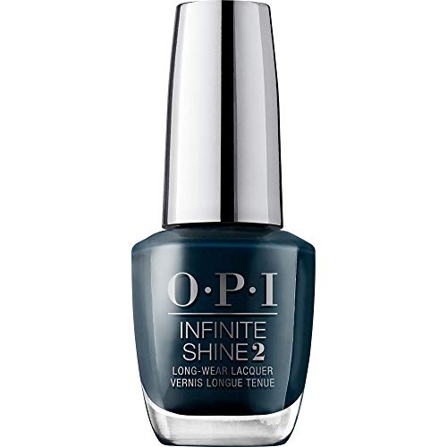 OPI Infinite Shine 2 Long-Wear Lacquer, CIA = Color is Awesome, Blue Long-Lasting Nail Polish, Washington DC Collection, 0.5 fl oz OPI