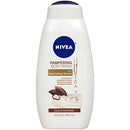 NIVEA Cocoa and Shea Butter Pampering Body Wash with Nourishing Serum, 20 Fl Oz Bottle NIVEA