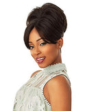 Sensationnel 100% PREMIUM SYNTHETIC HAIR INSTANT BUN WITH BANGS - EVONNE - 1 Sensationnel