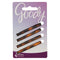 Goody Hair Barrettes Clips - 4 Count, Mock Tort - Slideproof and Lock-In Place - Suitable for All Hair Types - Pain-Free Hair Accessories for Men, Women, Boys, and Girls - All Day Comfort GOODY