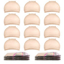 Wig Caps,MORGLES 20pcs Nude Wig Caps Beige Stocking Caps for Wigs Stretchy Nylon Wig Caps for Women MORGLES