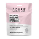 Acure Seriously Soothing Under Eye Hydrogels, 100% Vegan, For Dry to Sensitive Skin, Blue Tansy & Arnica - Soothes & Minimizes Dark Circles, Two Single Use, 0.24 Fl Oz Acure