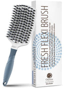Osensia Curly Hair Brushes for Women with Nylon and Boar Bristle Brush for Women - Detangling Brush for Black Natural Hair - Hair Detangler Paddle Hair Brush for Thick Hair Women Osensia