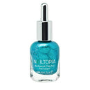 Nailtopia - Plant-Based Chip Free Nail Lacquer - Non Toxic, Bio-Sourced, Long-Lasting, Strengthening Polish - Nails On Fleek (Blue-Green) - 0.41oz Nailtopia