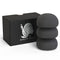 Konjac Sponge (3 Pack) Activated Bamboo Charcoal. Facial Cleansing & Exfoliating Beauty Sponges The Beauty Shelf