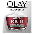 Olay Regenerist Ultra Rich Moisturizer, 1.7 Oz + Whip Moisturizer, Travel Size Olay