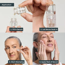 Micro Infusion for Skin Care, Facial Moisturizing Essence, Serum Smooth Skin Facial Serum for All Skin Types, 1-Month Supply Infinity Warehouse