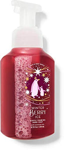White Barn Candle Company Bath and Body Works Gentle Foaming Hand Soap w/Essential Oils- 8.75 fl oz - Winter 2020 - Many Scents! (Winterberry Ice) White Barn Candle Company Bath and Body Works