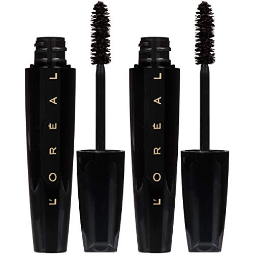 L'Oreal Paris Makeup Voluminous Extra Volume Collagen Plumping Mascara, Black, 0.34 Fl Oz, Pack of 2 L'Oreal Paris