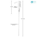 Geti Beauty SalonTop Shampoo Bottle Liquid Dispenser – 1-Pack Liter 33.8 oz Pump – Fits Common Shampoo and Conditioner Containers – Non-Slip Notch Design – 28/410 4cc Geti Beauty