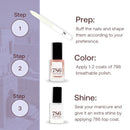 786 Cosmetics Breathable Vegan Nail Polish in Casablanca - Cruelty-Free, Halal, Healthy Formula Infinity Warehouse