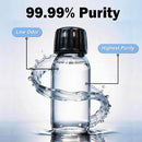 99.99% Pure DMSO Liquid - 2-Pack (2 fl oz Each) High Purity Dimethyl Sulfoxide Solvent - Crystal Clear Glass Bottles with Separate Dropper - Low Odor Infinity Warehouse